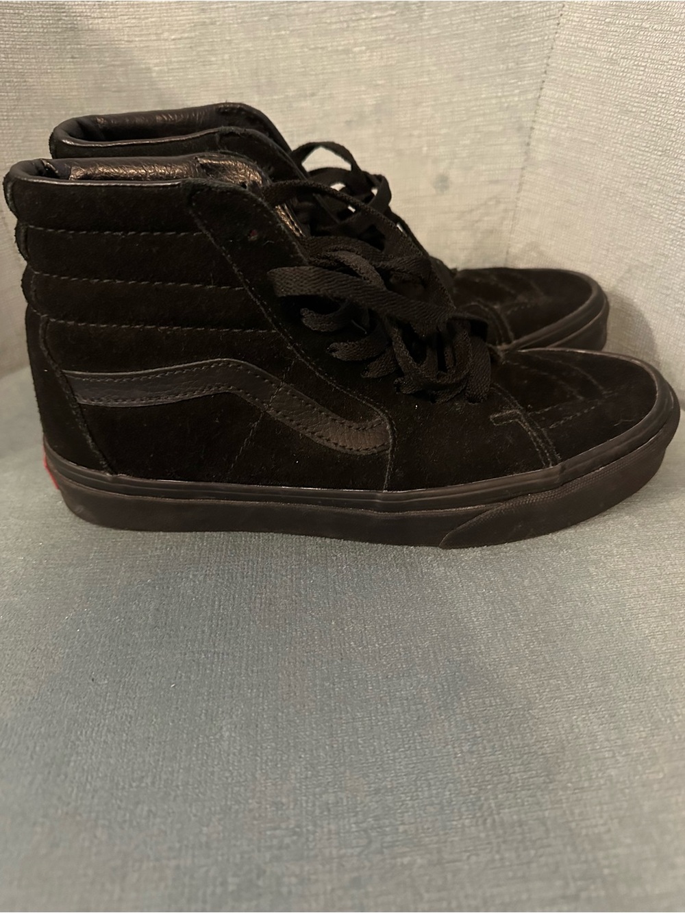 Vans Black High-Top Suede Sneakers